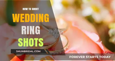 Capturing Sparkling Wedding Ring Shots: A Guide