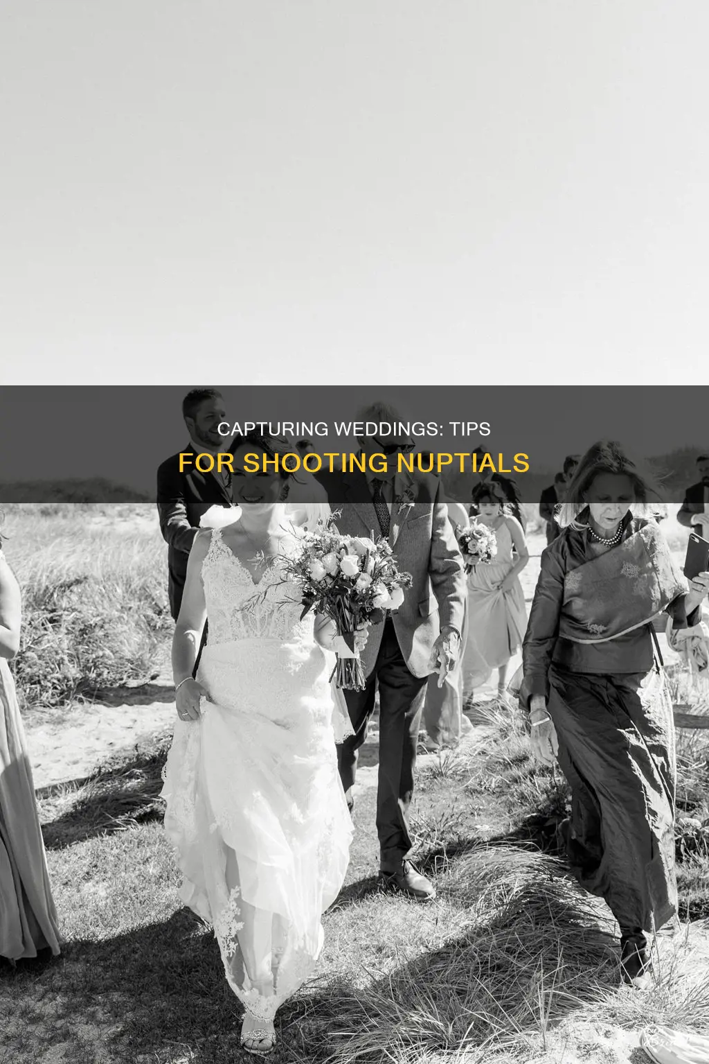 how to shoot weddings