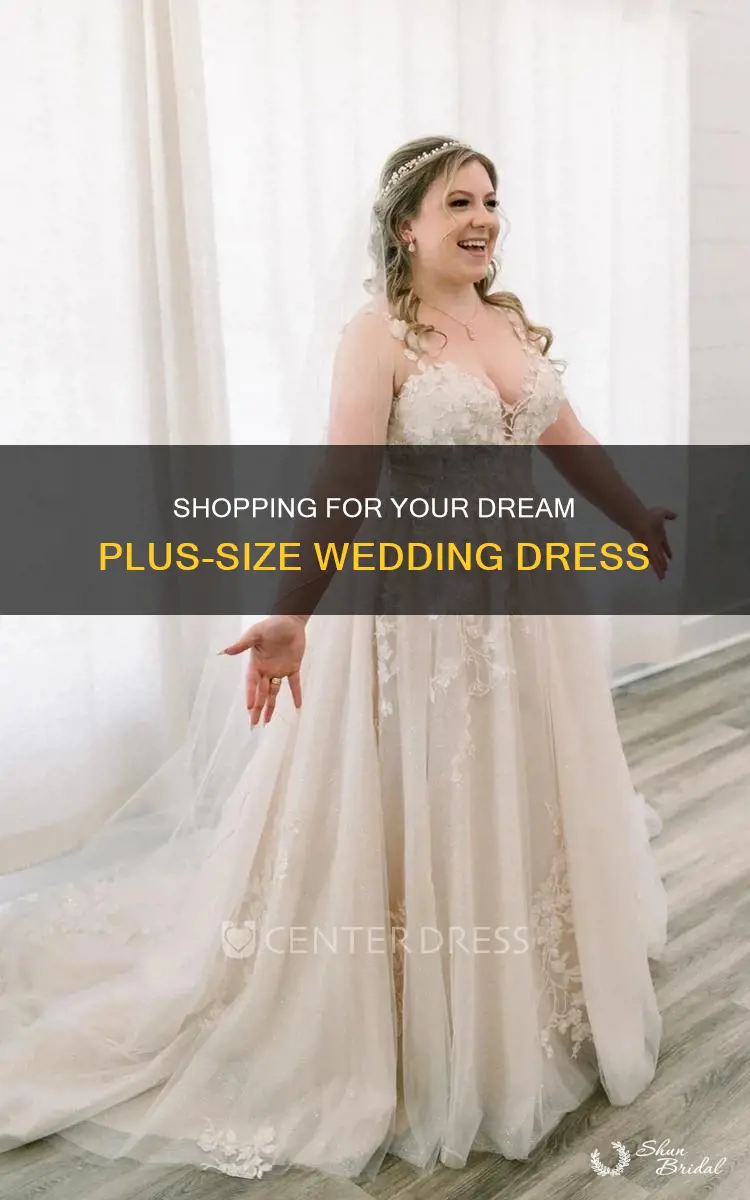 how to shop for a plus size wedding dress