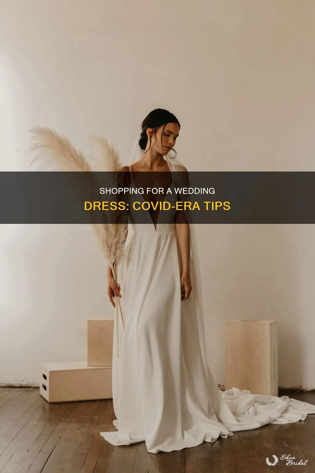 how to shop for a wedding dress during covid