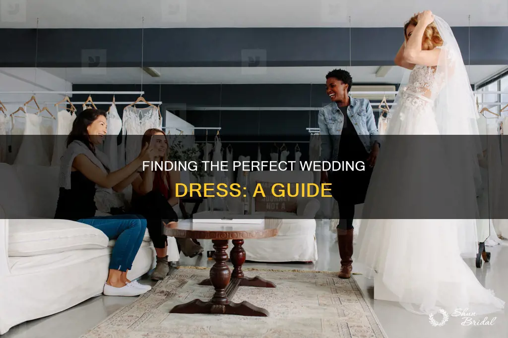 how to shop for a wedding dress