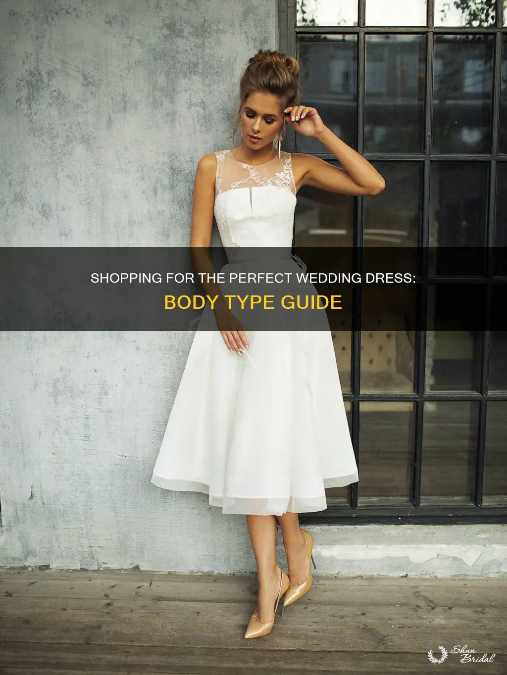 how to shop for wedding dress based on body type