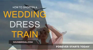 Trimming the Train: Shortening a Wedding Dress