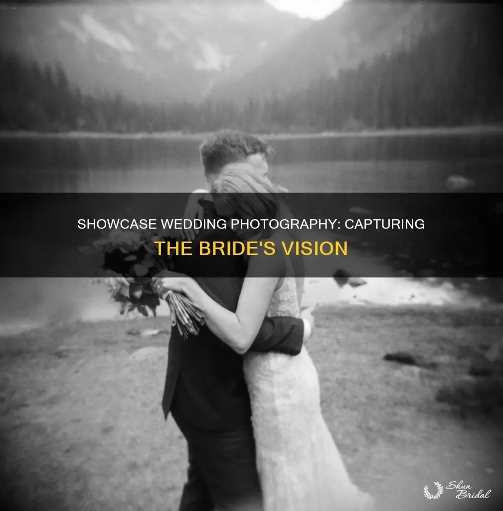 how to show a bride a full wedding photographer