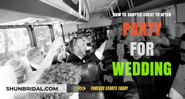 Seamless Wedding After-Party Shuttle: Tips for Transporting Guests in Style