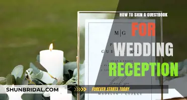 A Guide to Signing Wedding Guestbooks: Tips and Tricks