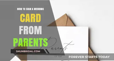 Thoughtful Wedding Card Messages: Parents' Guide to Signing with Love