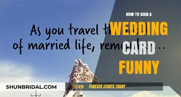 Hilarious Wedding Card Signing Tips: Make Them Laugh, Not Cringe!