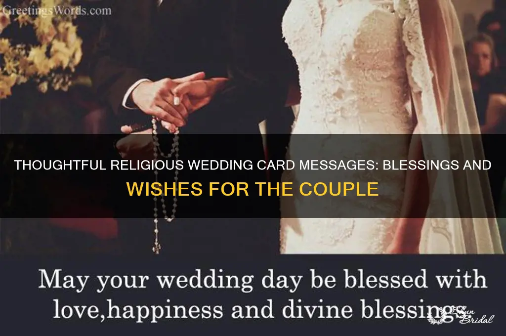 how to sign a wedding card relisious