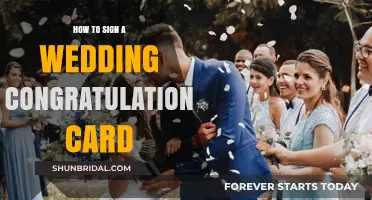 Crafting the Perfect Wedding Congratulations Card Message: Tips and Ideas