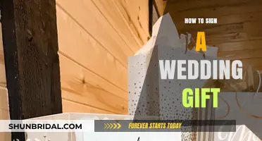 Thoughtful Wedding Gift Signing Tips: Personalize Your Present Perfectly