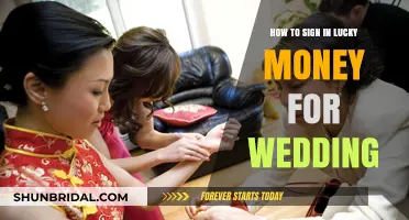 Mastering the Art of Signing Lucky Money for Wedding Celebrations