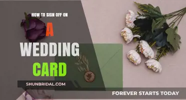 Perfect Wedding Card Sign-Offs: Warm Wishes for the Happy Couple