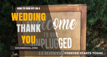 Perfect Wedding Thank You Notes: Warm Sign-Offs for Your Gratitude
