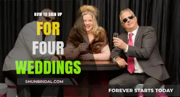 Your Guide to Joining Four Weddings: Sign-Up Steps Simplified