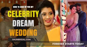Your Celebrity Dream Wedding: A Step-by-Step Sign-Up Guide