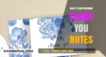 Thoughtful Gestures: Crafting Perfect Wedding Thank You Notes with Ease