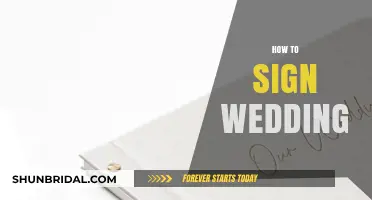 Elegant Wedding Signing Tips: A Guide to Perfect Guest Book Signatures