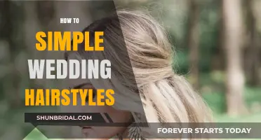 Effortless Wedding Hairstyles: Simple DIY Looks for Your Big Day