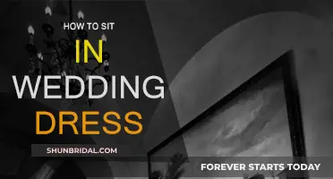Sitting Pretty: Tips for Wearing Your Wedding Gown