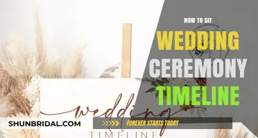 Perfect Wedding Ceremony Timeline: Seating Arrangements Made Simple
