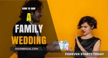 Politely Declining: How to Skip a Family Wedding Gracefully