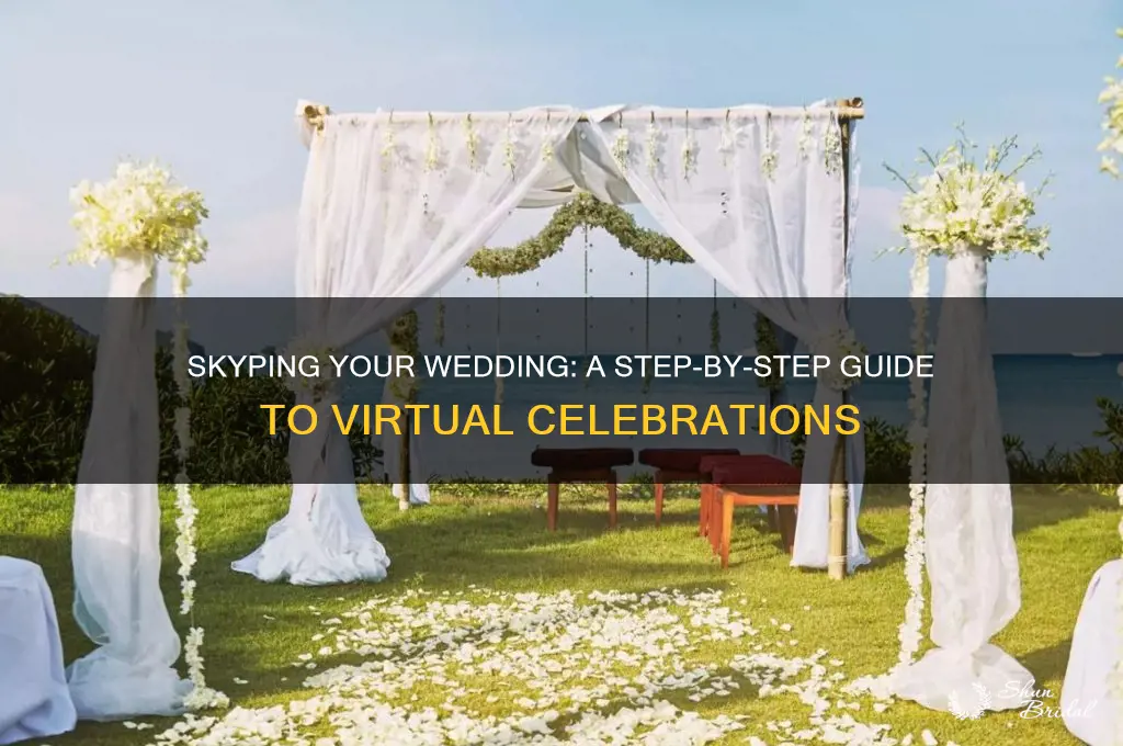 how to skype a wedding