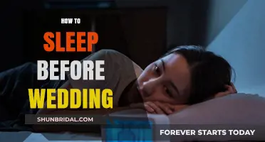 Calm Before the Aisle: Pre-Wedding Sleep Tips for a Stress-Free Night