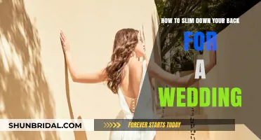 Sculpt Your Back: Wedding-Ready Tips for a Slimmer Silhouette