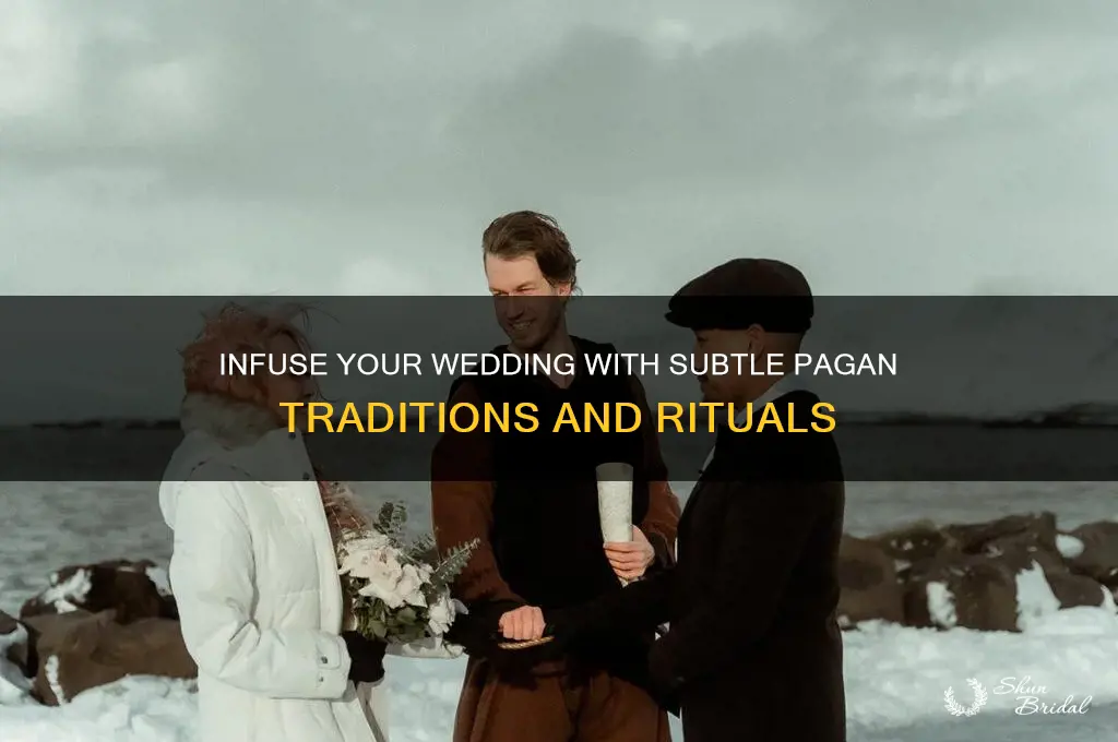 how to slip pagan traditions into your wedding