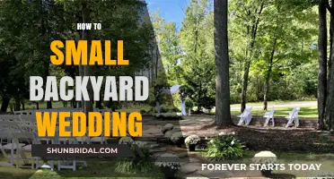 Intimate Backyard Wedding Guide: Tips for a Cozy, Memorable Celebration
