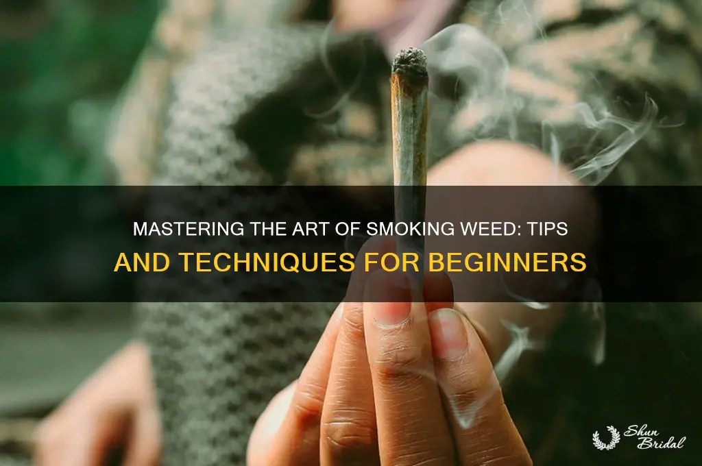 how to smoke wed