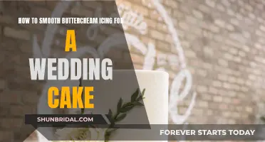 Creating Smooth Buttercream Icing for Wedding Cakes