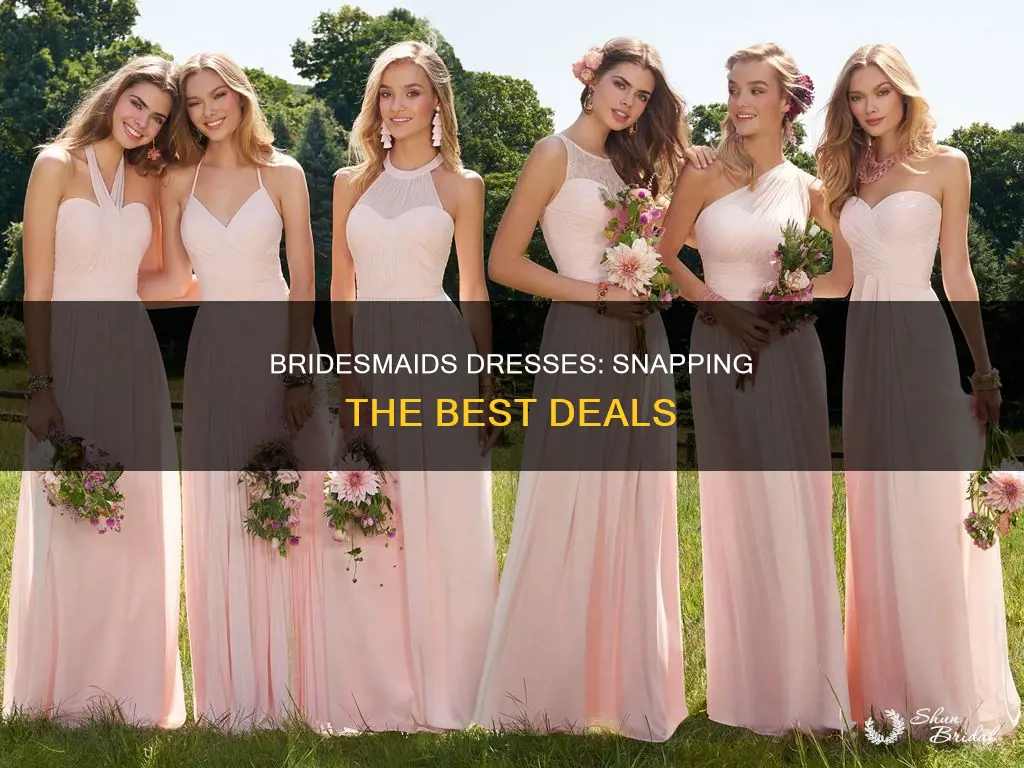 how to snap the best deals on bridesmaids dresses