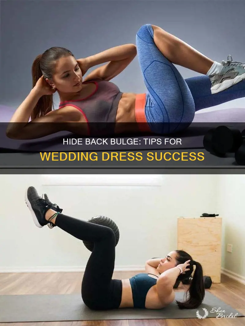 how to snatch in back fat for a wedding dress