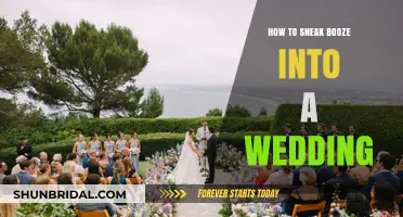 Clever Tips for Sneaking Alcohol into Your Wedding Celebration