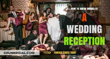 Sneaking Drinks: Creative Ways to Enjoy at Wedding Receptions