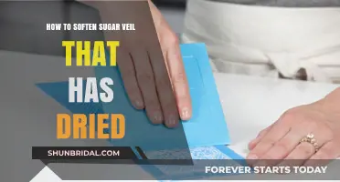 Revive Your Sugar Veil: Quick Tips to Soften Dried Decorations