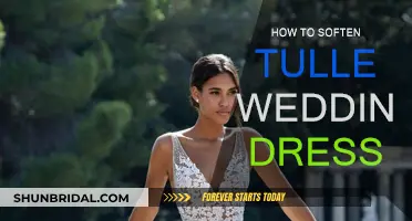 Softening Your Tulle Wedding Dress: Easy DIY Tricks