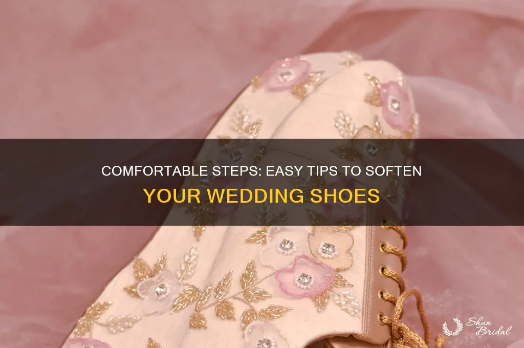 how to soften wedding shoes