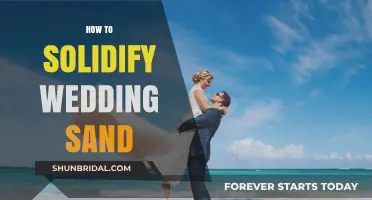 Preserve Your Unity Ceremony: Easy Steps to Solidify Wedding Sand