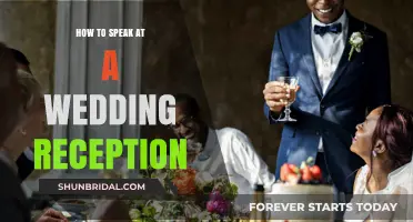 Speak with Confidence at Your Wedding Reception