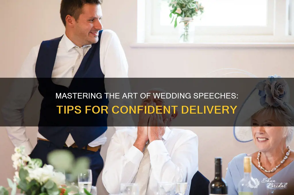 how to speak at a wedding