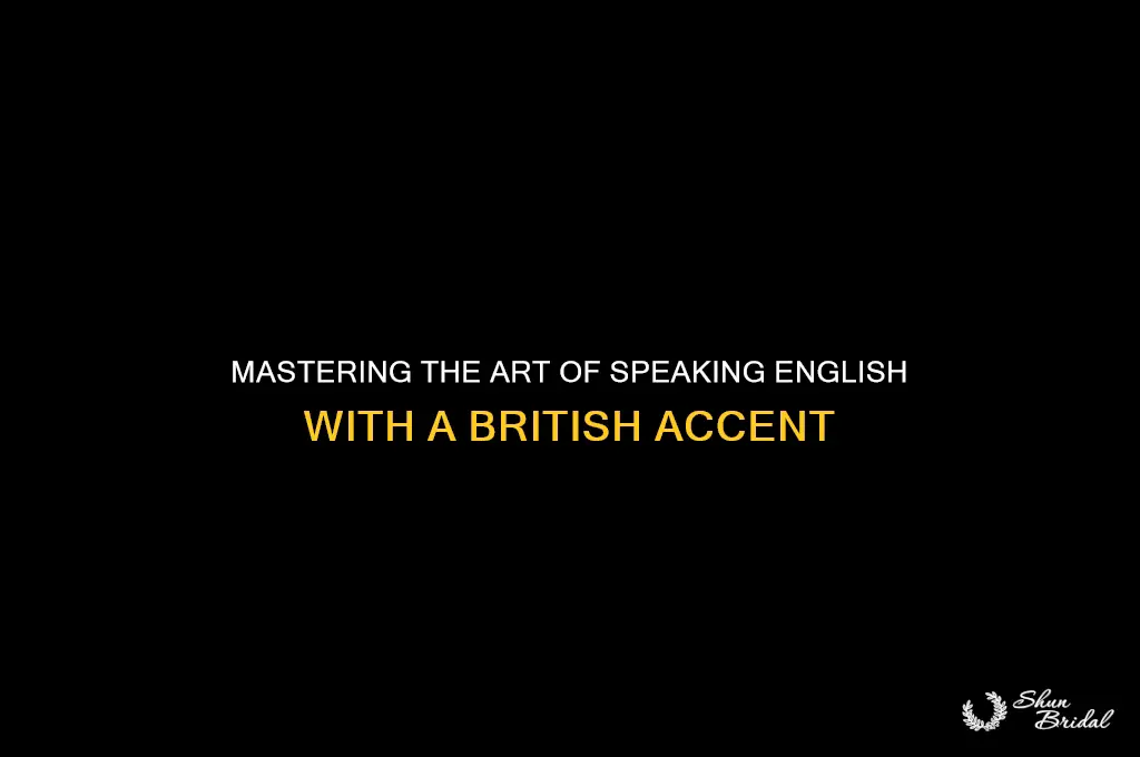 how to speak england wed