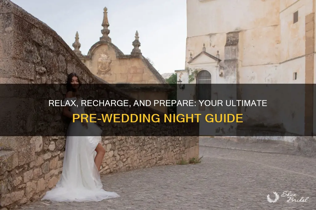 how to spend the night before the wedding
