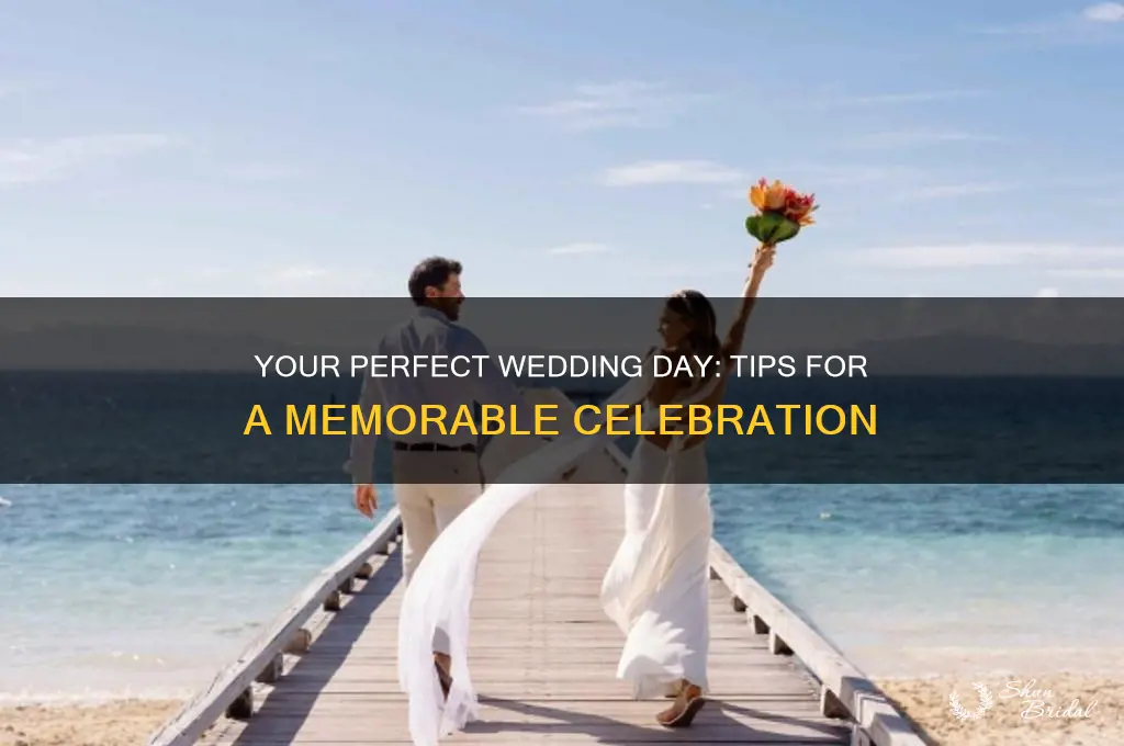 how to spend your wedding day