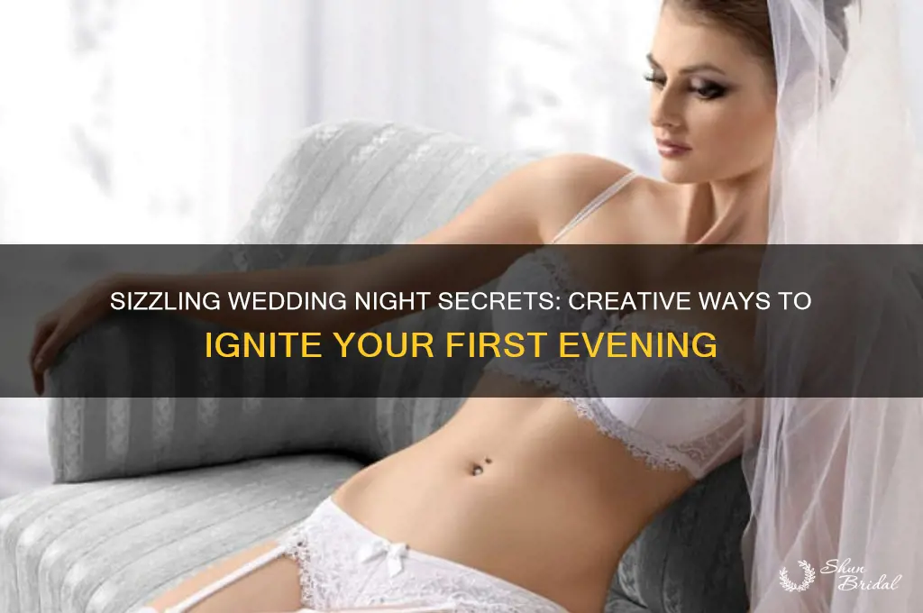 how to spice up the wedding night