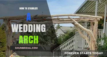Secure Your Special Day: Expert Tips to Stabilize a Wedding Arch