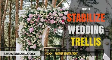 Stabilizing Your Wedding Trellis: Essential Tips for a Secure Setup