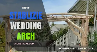 Secure Your Dream Wedding Arch: Easy Stabilization Tips for a Flawless Ceremony